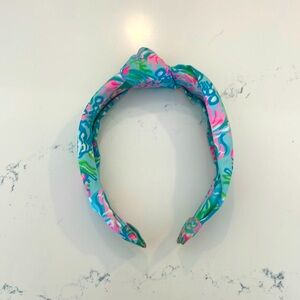 Lilly Pulitzer Pink and Blue Headband